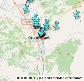 Mappa Via del Fossitello, 06012 Città di Castello PG, Italia (2.918)