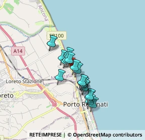 Mappa SP Numana-Scossicci-Porto Recanati, 62017 Porto Recanati MC, Italia (1.23526)