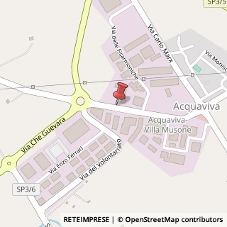Mappa Via Che Guevara, 79, 60022 Castelfidardo, Ancona (Marche)