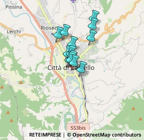 Mappa Via Molino, 06012 Città di Castello PG, Italia (1.03769)