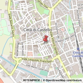 Mappa Corso Vittorio Emanuele, 17, 06012 Città di Castello, Perugia (Umbria)