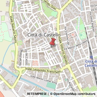 Mappa Corso Vittorio Emanuele, 26, 06012 Città di Castello, Perugia (Umbria)