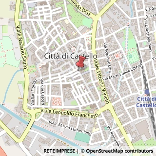 Mappa Corso Vittorio Emanuele II,  18, 06012 Città di Castello, Perugia (Umbria)