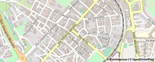 Mappa Arezzo