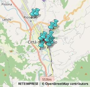 Mappa Viale V.Veneto, 06012 Città di Castello PG, Italia (0.96636)