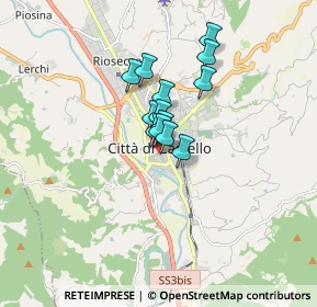 Mappa Via Guglielmo Marconi, 06012 Città di Castello PG, Italia (1.02923)