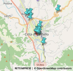 Mappa Via Guglielmo Marconi, 06012 Città di Castello PG, Italia (1.14545)