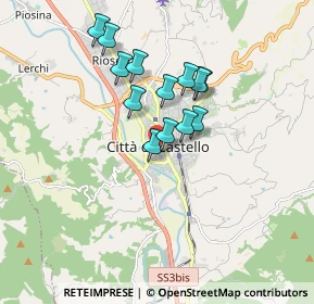 Mappa Via Guglielmo Marconi, 06012 Città di Castello PG, Italia (1.44077)