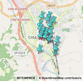 Mappa Via Lilio, 06012 Città di Castello PG, Italia (0.538)