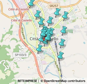 Mappa Via Giovanni Muzi Betti, 06012 Città di Castello PG, Italia (0.6275)