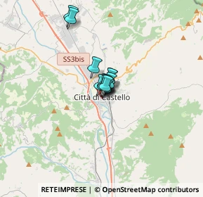 Mappa Via Guglielmo Marconi, 06012 Città di Castello PG, Italia (1.40917)