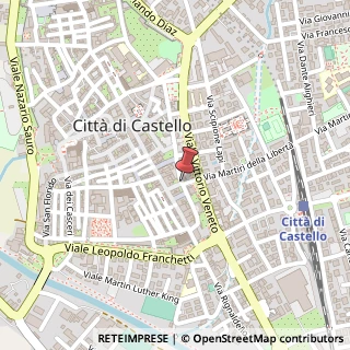 Mappa Via Lampa, 32, 06012 Città di Castello, Perugia (Umbria)