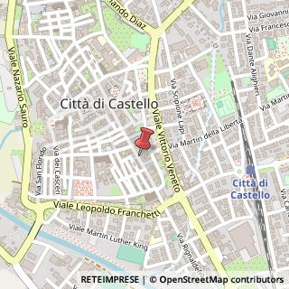 Mappa Corso Vittorio Emanuele, 34a, 06012 Città di Castello, Perugia (Umbria)