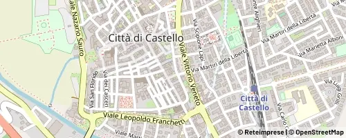 Mappa Città di Castello