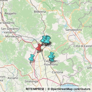 Mappa Via Marcantonio Cesti, 52100 Arezzo AR, Italia (6.37273)