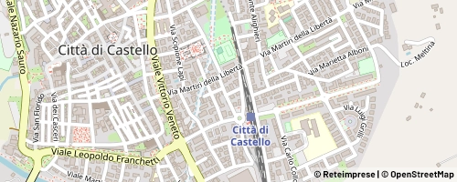 Mappa Città di Castello