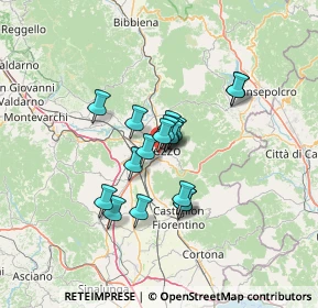 Mappa Piazza Gori e, 52100 Arezzo AR, Italia (9.44111)