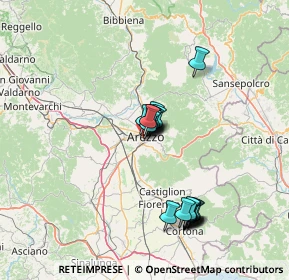 Mappa Piazza Carlo Zucchi, 52100 Arezzo AR, Italia (12.17)