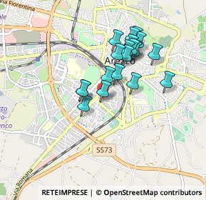 Mappa Piazza Carlo Zucchi, 52100 Arezzo AR, Italia (0.76)