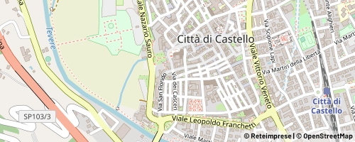 Mappa Città di Castello