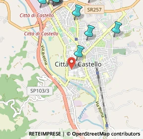 Mappa Via dei Cavalieri, 06012 Città di Castello PG, Italia (1.55909)