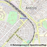 Hartă Arezzo