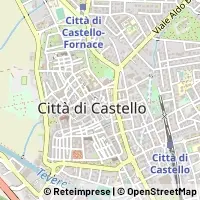 Hartă Città di Castello