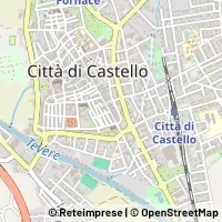 Hartă Città di Castello