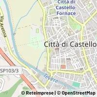 Map Città di Castello