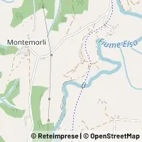 Mapa Poggibonsi
