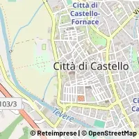 Mapa Città di Castello