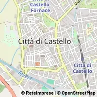 Mapa Città di Castello