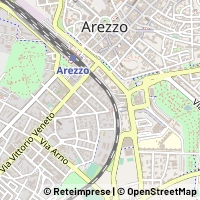 Hartă Arezzo