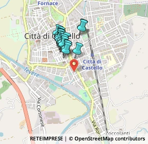 Mappa Viale Vittorio Emanuele Orlando, 06012 Città di Castello PG, Italia (0.37)