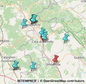 Mappa Viale Vittorio Emanuele Orlando, 06012 Città di Castello PG, Italia (15.72231)