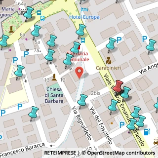 Mappa Viale Vittorio Emanuele Orlando, 06012 Città di Castello PG, Italia (0.09286)