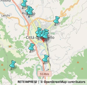 Mappa Viale Vittorio Emanuele Orlando, 06012 Città di Castello PG, Italia (1.90154)