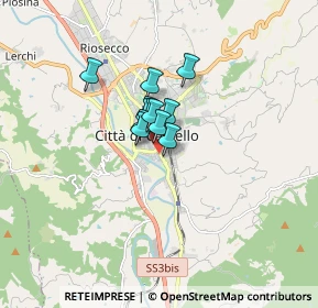 Mappa Viale Vittorio Emanuele Orlando, 06012 Città di Castello PG, Italia (0.85417)