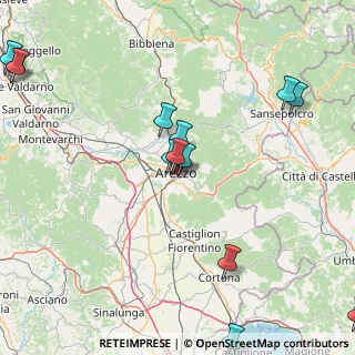 Mappa Via Giovanni Fattori, 52100 Arezzo AR, Italia (20.84714)