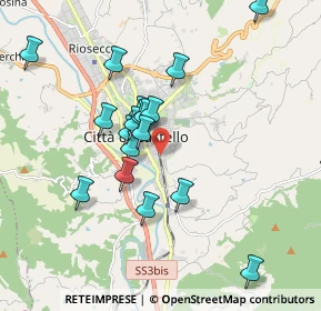 Mappa Via Vittorio Alfieri, 06012 Città di Castello PG, Italia (1.9715)