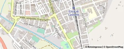 Mappa Città di Castello