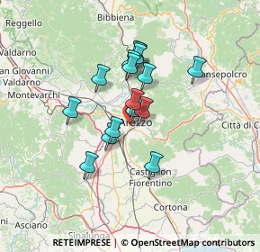 Mappa Via Vittorio Alfieri, 52100 Arezzo AR, Italia (10.63813)