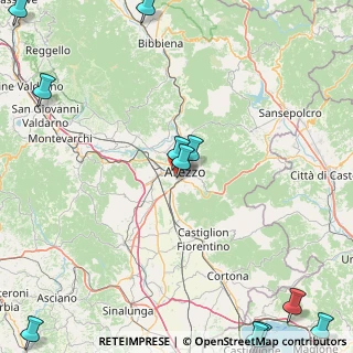 Mappa Via Tortaia, 52100 Arezzo AR, Italia (28.89273)