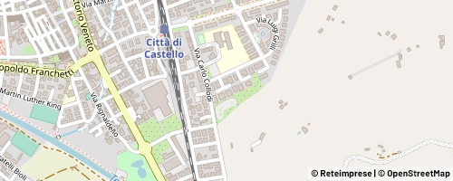 Mappa Città di Castello