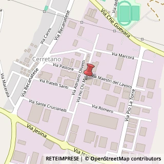 Mappa Via Ho Chi Min, 12, 60022 Castelfidardo, Ancona (Marche)