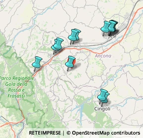 Mappa Via Torre, 60034 Cupramontana AN, Italia (8.22154)