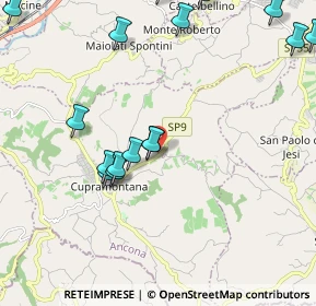 Mappa Via Torre, 60034 Cupramontana AN, Italia (2.69176)