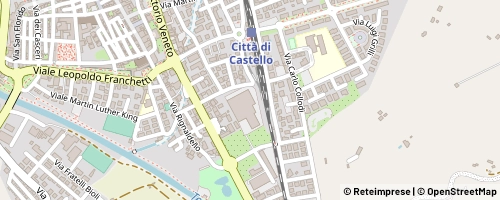 Mappa Città di Castello