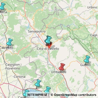 Mappa Via Orazio Bettacchini, 06012 Città di Castello PG, Italia (29.35714)