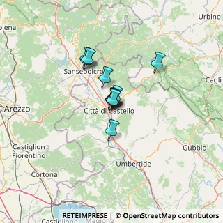 Mappa Via Orazio Bettacchini, 06012 Città di Castello PG, Italia (7.3425)